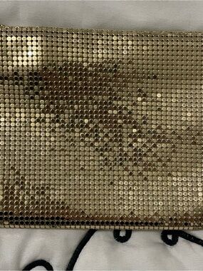 Whiting & Davis Gold Mesh Evening clutch
